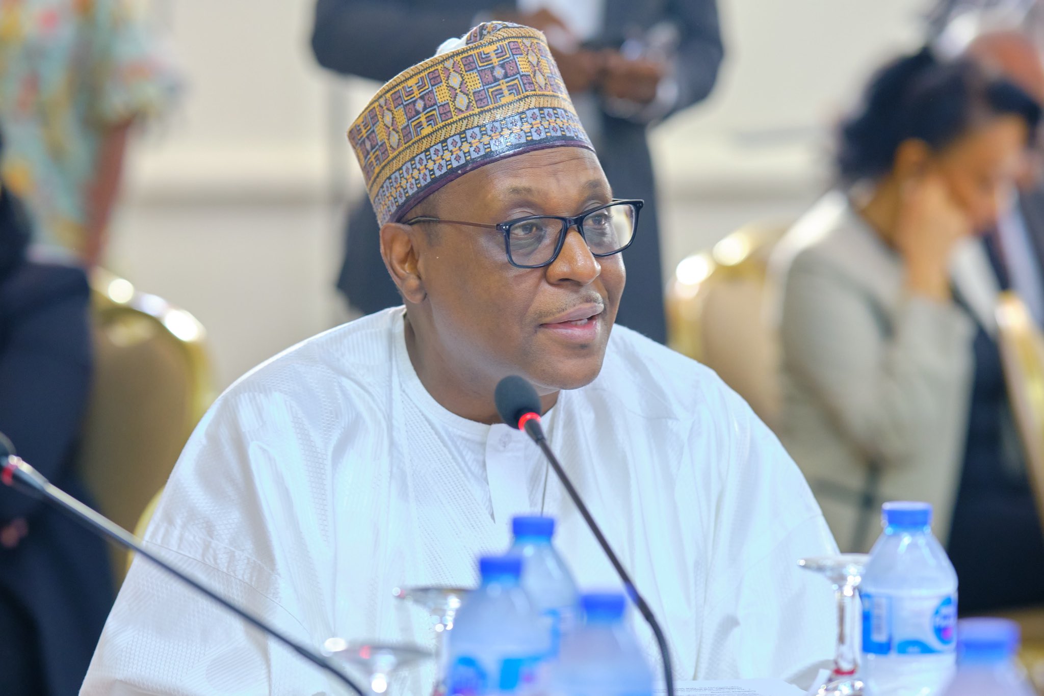 The Coordinating Minister of Health and Social Welfare, Muhammad Pate. [PHOTO CREDIT: Official X handle of Mr Pate | via https://x.com/muhammadpate/status/1812790729107816486/photo/1]