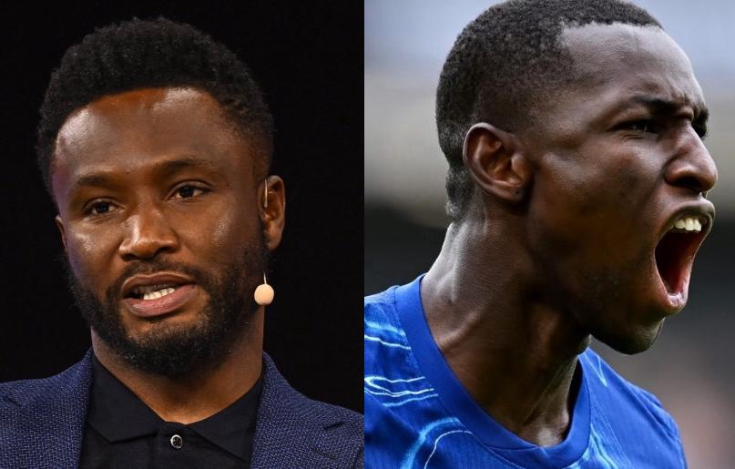 John Obi Mikel and Nicolas Jackson