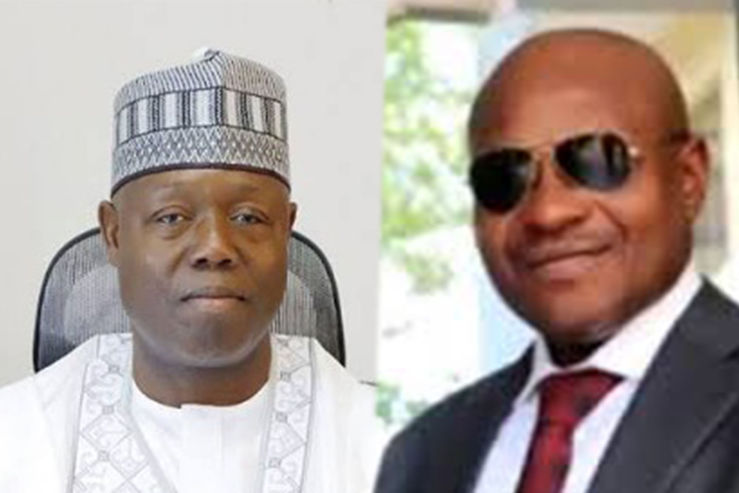 Mohammed Mohammed the new Director-General of the National Intelligence Agency (NIA) and Ademola Ajayi the Director-General of State Security Service (SSS).